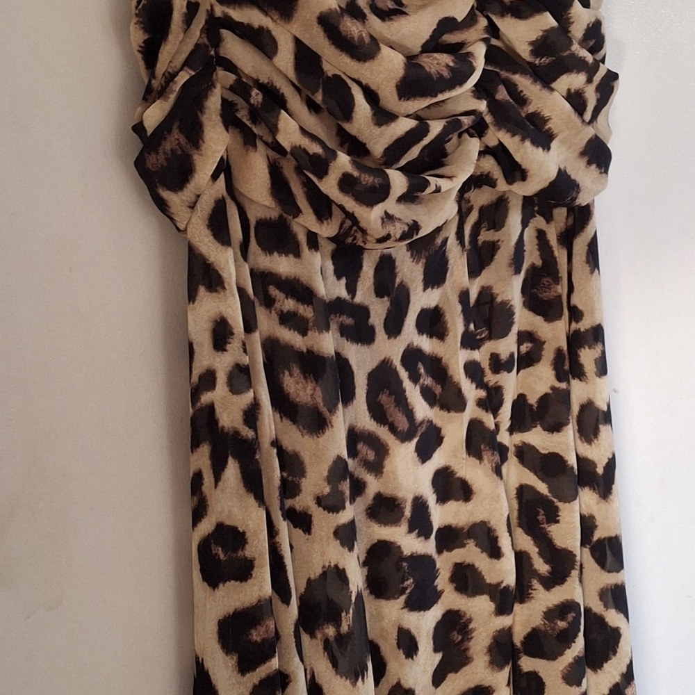 Runaway The Label Acadia Leopard Maxi Skirt and Top Set New without tags Size XS - Picture 7 of 7